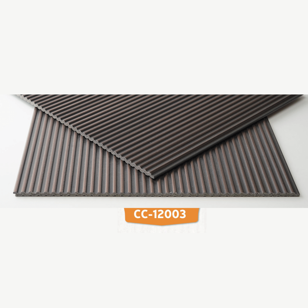 CC - 12003 / CISCON LOUVERS / FLUTED LOUVERS / 8 FT x 12.2 INCH x 12MM