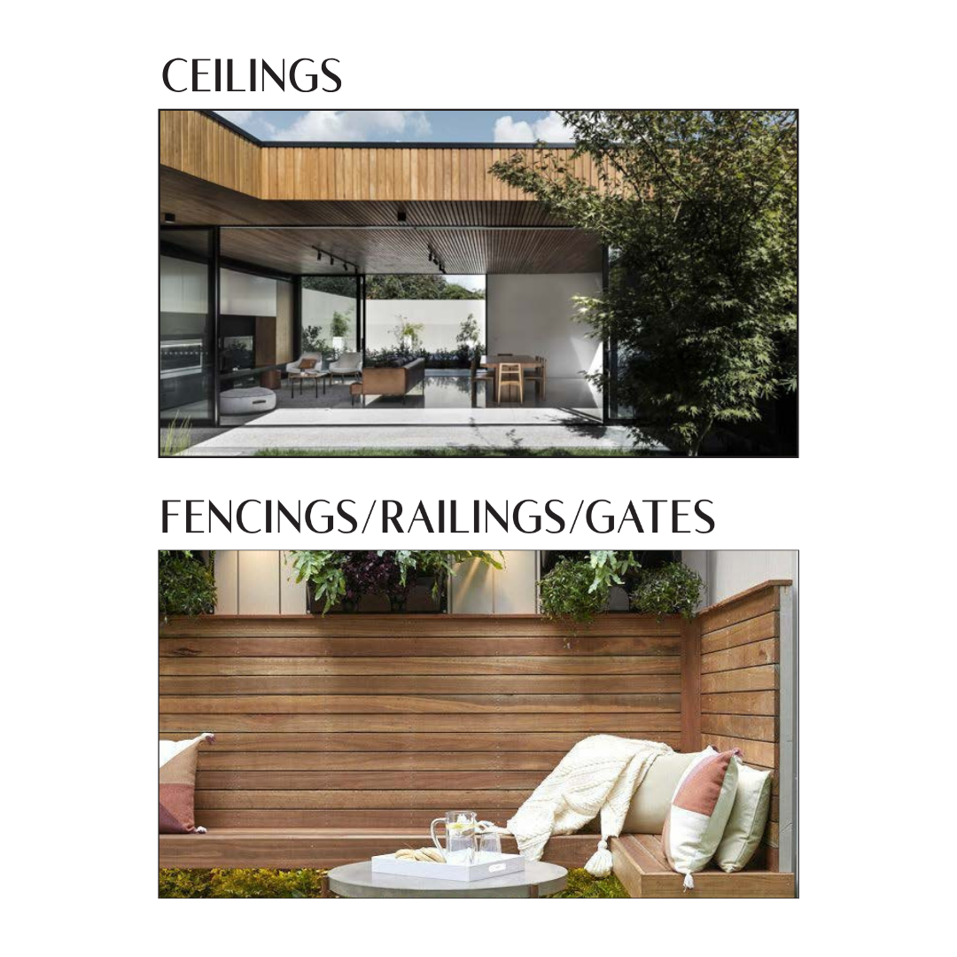 VPEX 5: SUPER MATT ENGLISH GREY / WPC WOODCLAD / ACP BASED LOUVERS / 9 FT x 219 MM x 26 MM