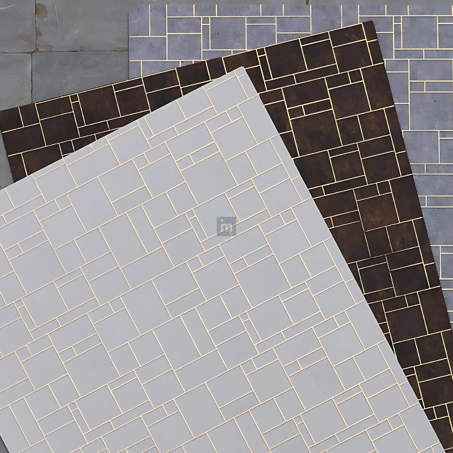 AB 81 - 8FT X 600MM X 4MM - CHARCO CHARM - DECORATIVE CHARCOAL PANELS