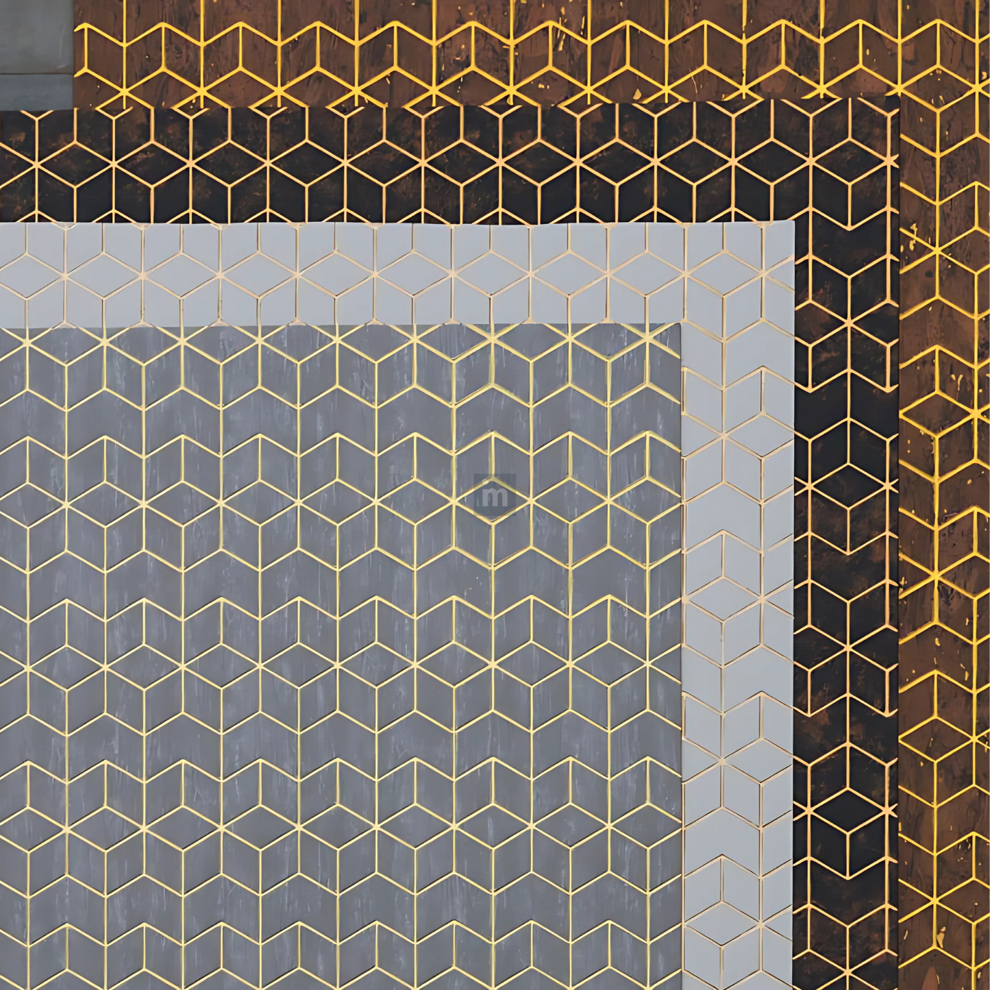 CB 58 - 8FT X 600MM X 4MM - CHARCO CHARM - DECORATIVE CHARCOAL PANELS