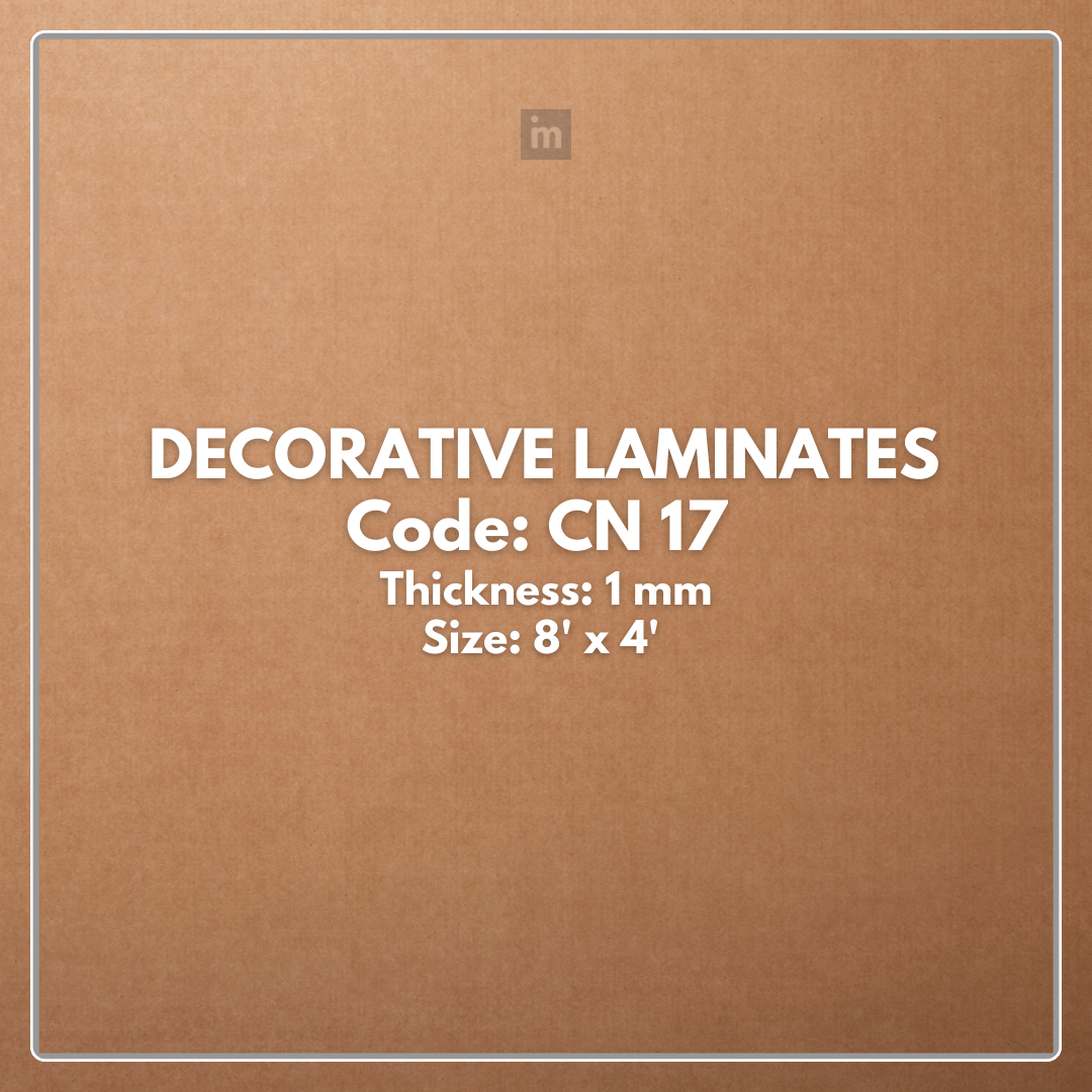 CN - 17 / CANE LAMINATE / DECORATIVE LAMINATE / 1MM - 8FT x 4FT