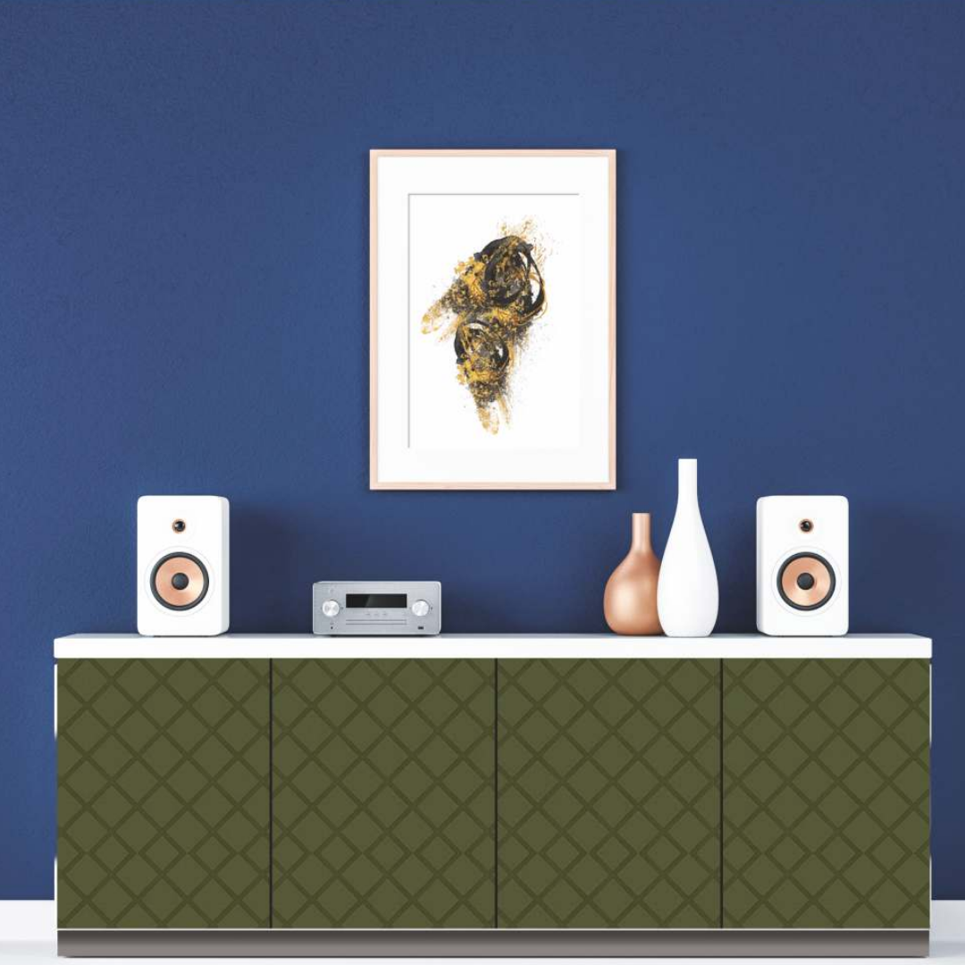 9025 - 4.5 X 9 INCH - LEATHER, FABRIC AND CORK SERIES -FURLITE - FABRIC PANEL