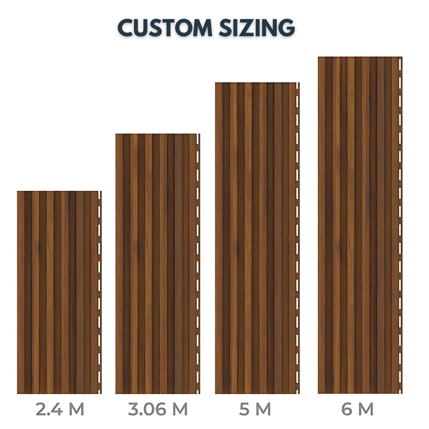 LOUVERS PANELS / 265MM X 3060MM / INTERNAL CEILINGS AND WALLS / EXTERNAL CEILINGS / PARE INNOV+ / SOFFIT PANELS
