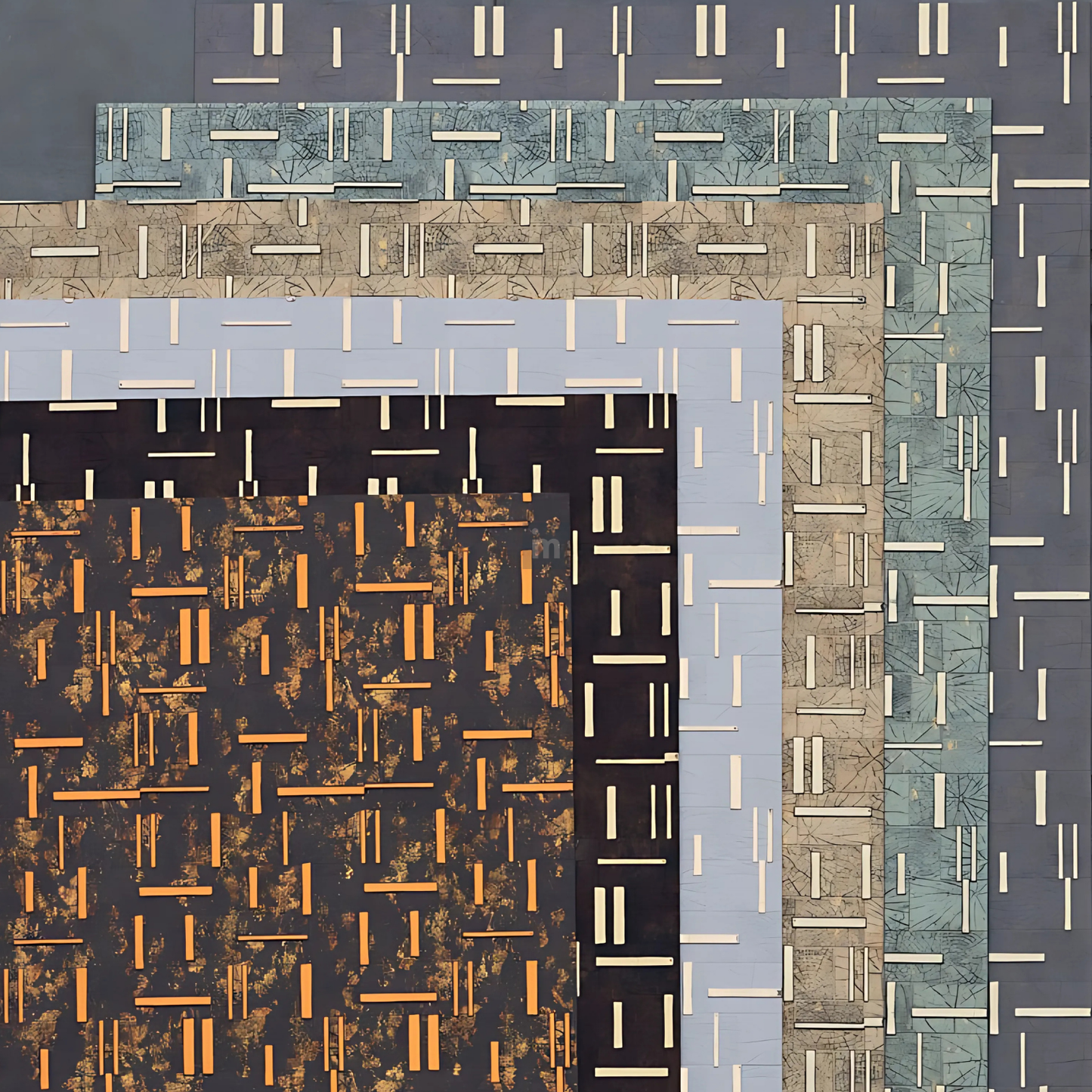 FM 77 - 8FT X 600MM X 4MM - CHARCO CHARM - DECORATIVE CHARCOAL PANELS