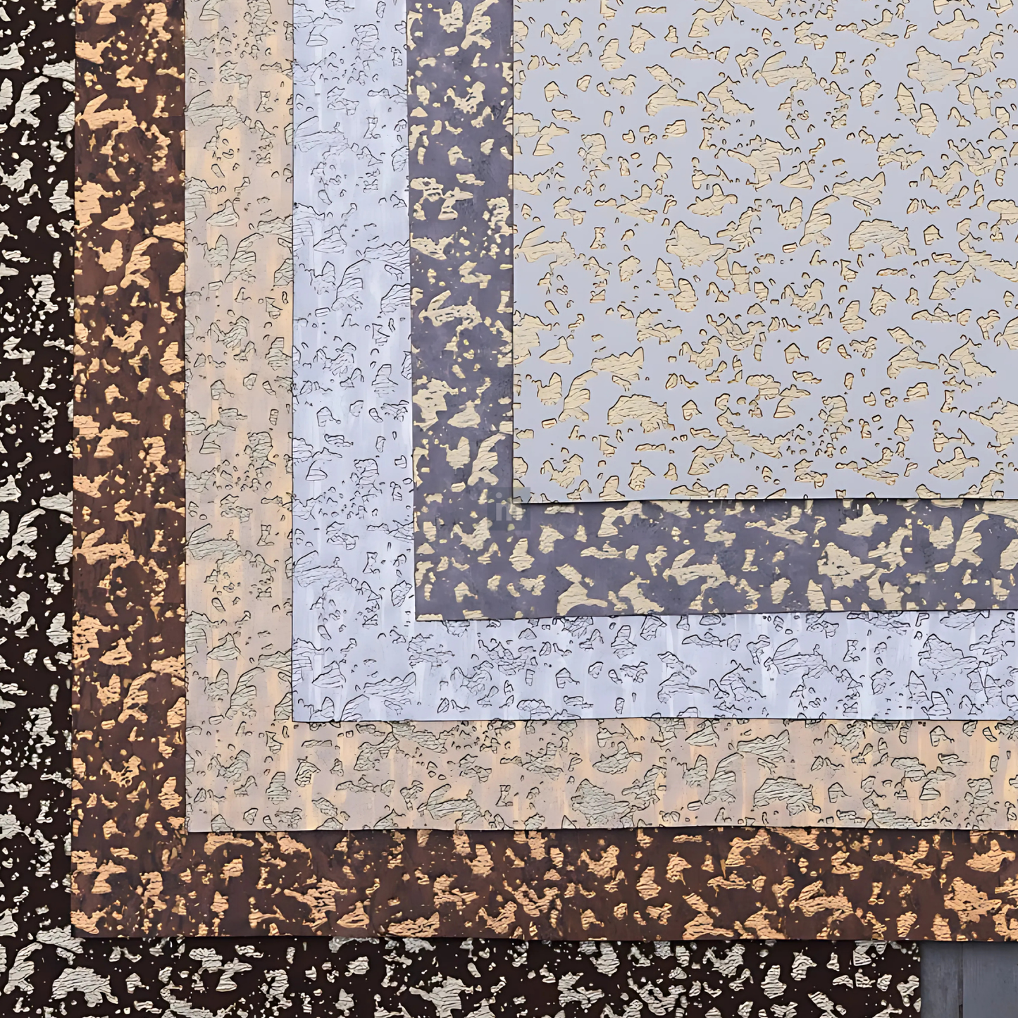 MB 50 - 8FT X 600MM X 4MM - CHARCO CHARM - DECORATIVE CHARCOAL PANELS