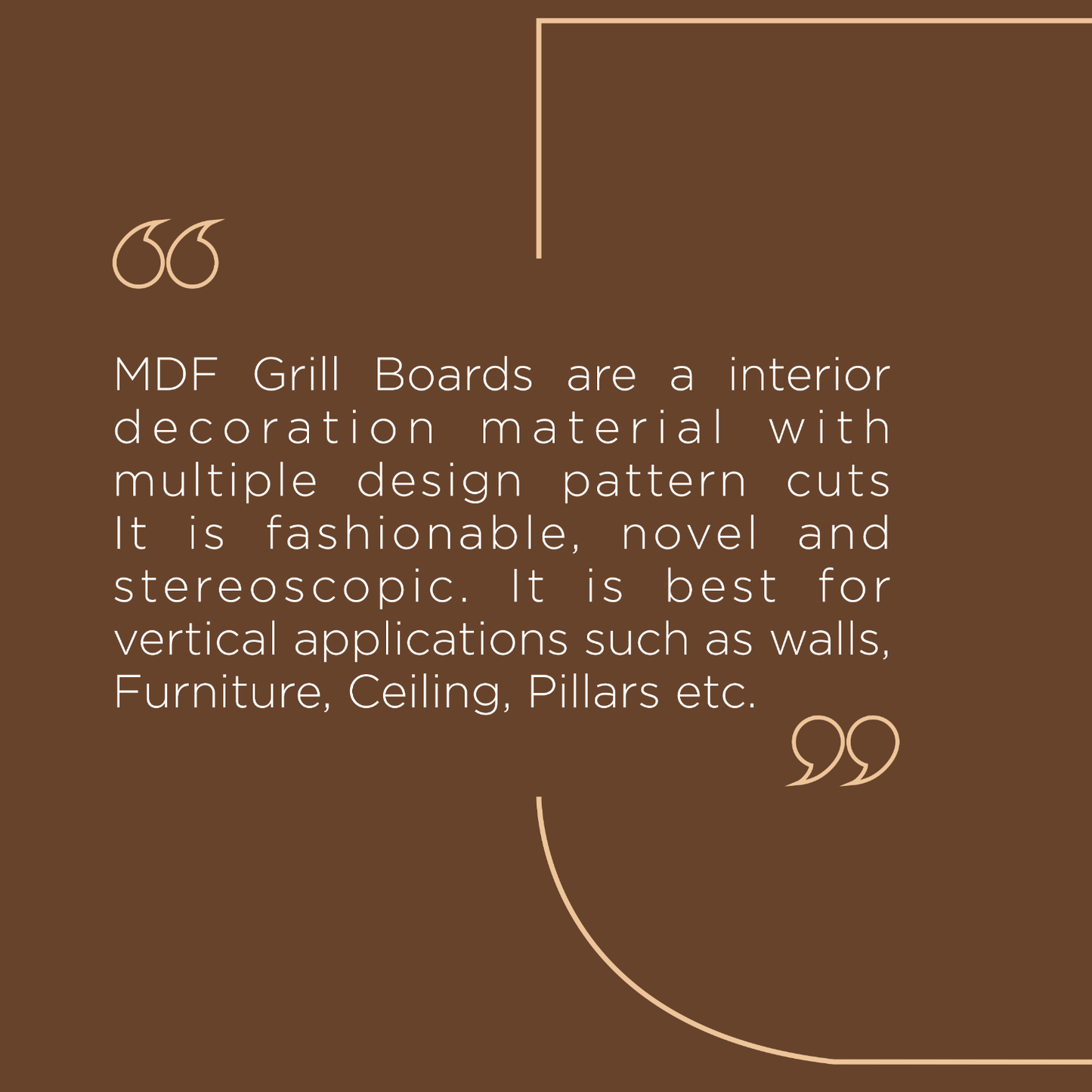 PD- 9006 - HDHMR MDF PANEL - ( 12MM - 8 FT X 4FT ) - MDF GRILL BOARD
