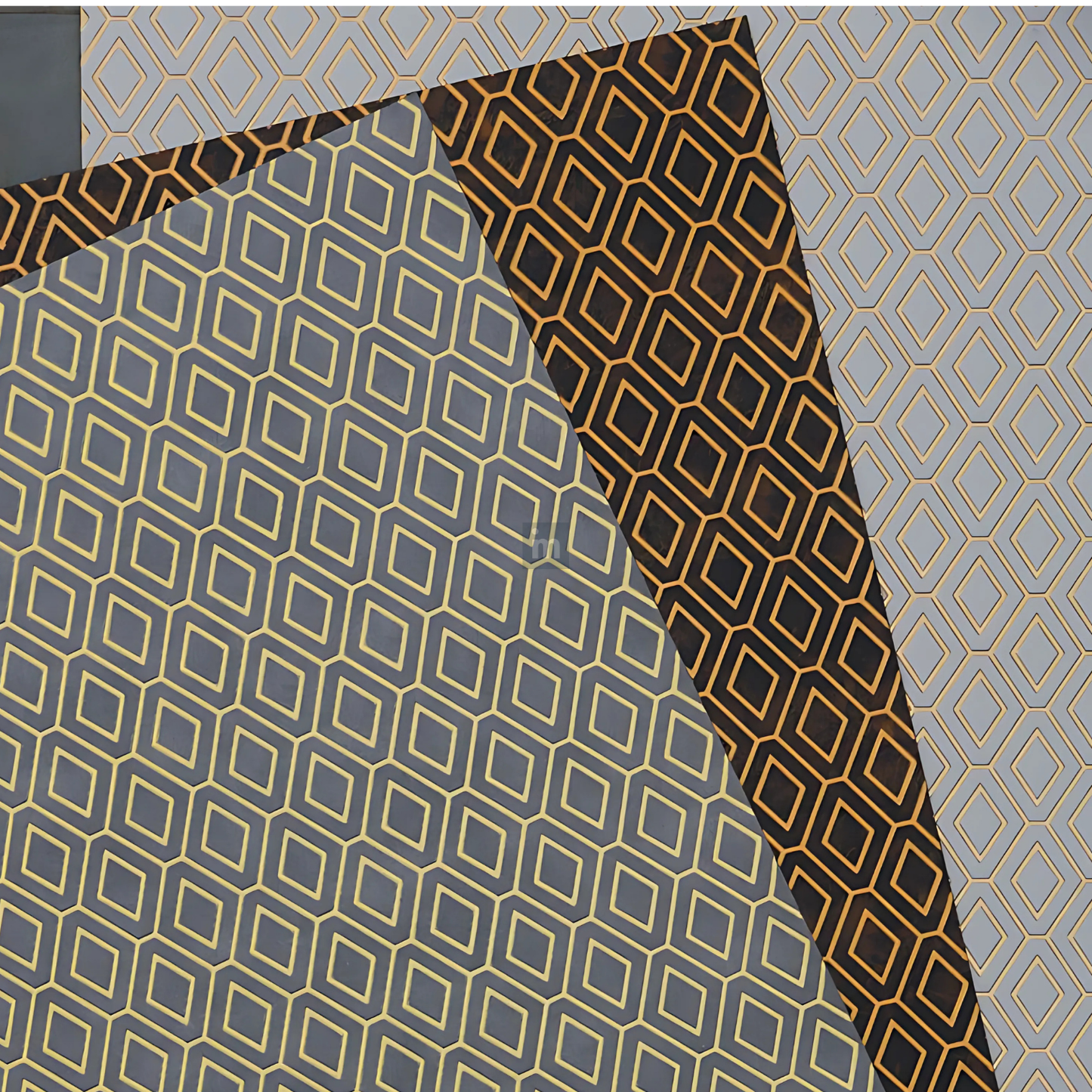 OA 24 - 8FT X 600MM X 4MM - CHARCO CHARM - DECORATIVE CHARCOAL PANELS