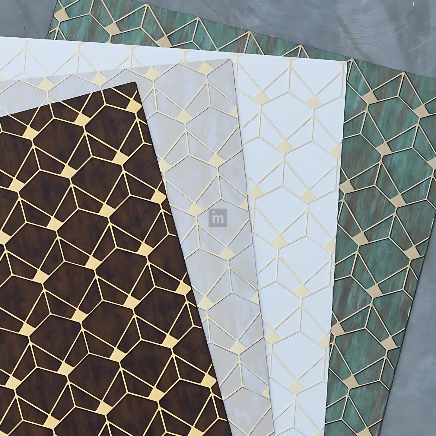 SF 35 - 8FT X 600MM X 4MM - CHARCO CHARM - DECORATIVE CHARCOAL PANELS