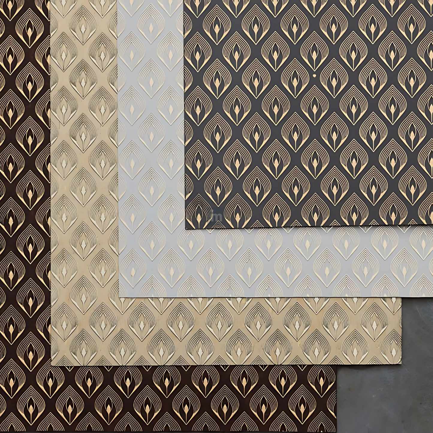 SG 69 - 8FT X 600MM X 4MM - CHARCO CHARM - DECORATIVE CHARCOAL PANELS