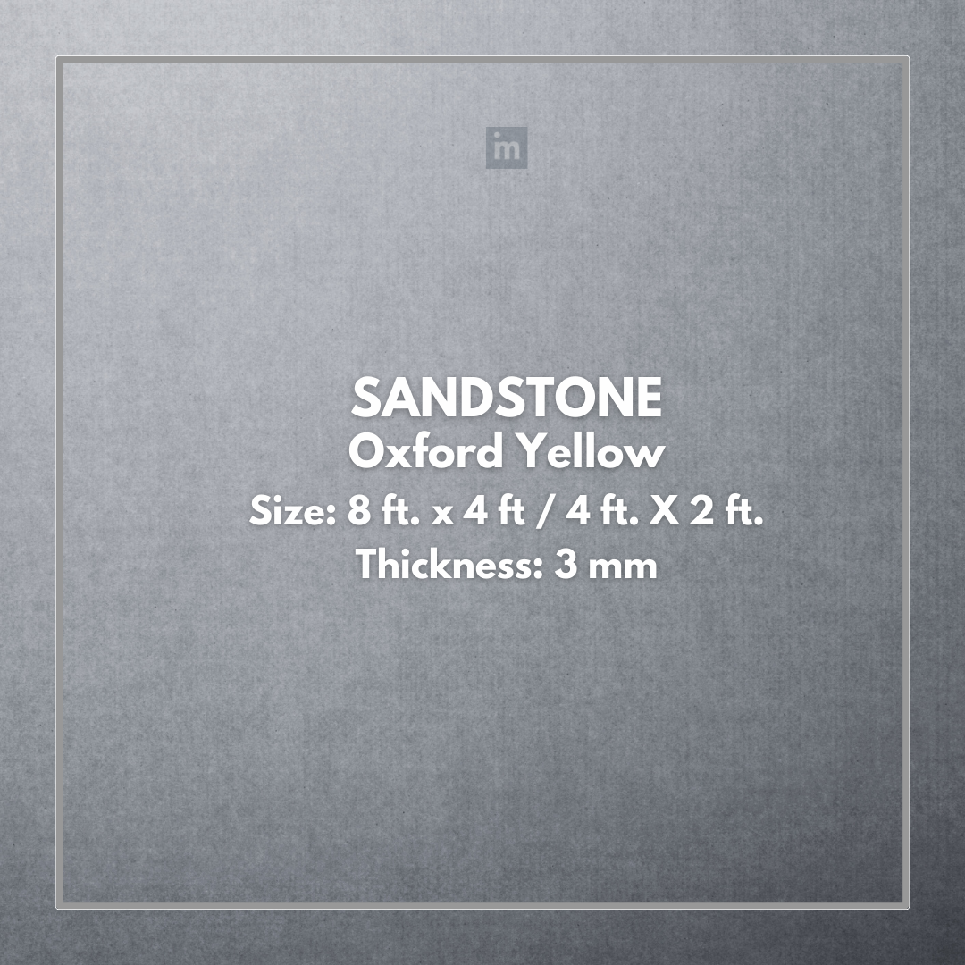 SANDSTONE OXFORD YELLOW - STONE VENEER