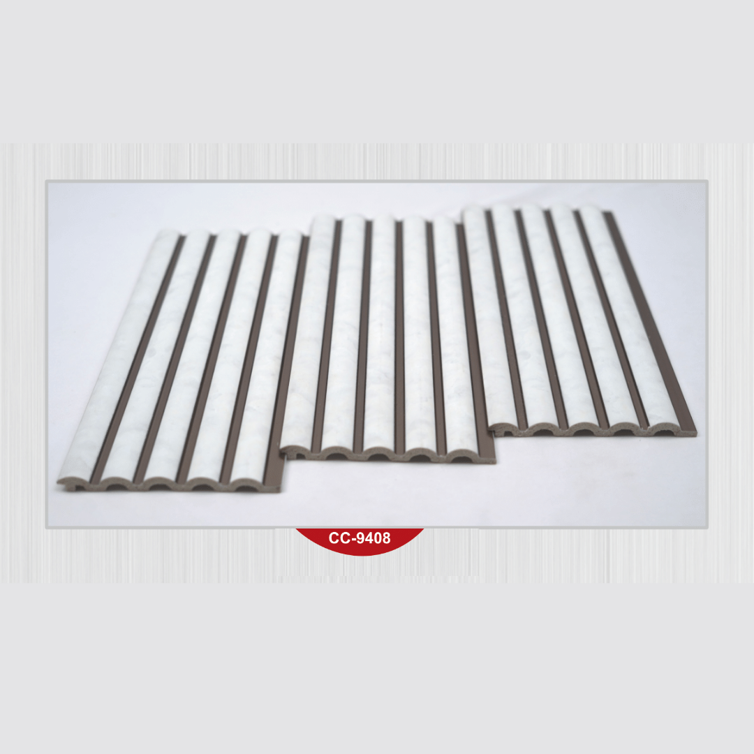 CC - 9408 / CISCON LOUVERS / PVC LOUVERS / 9 FT x 5 INCH x 12MM