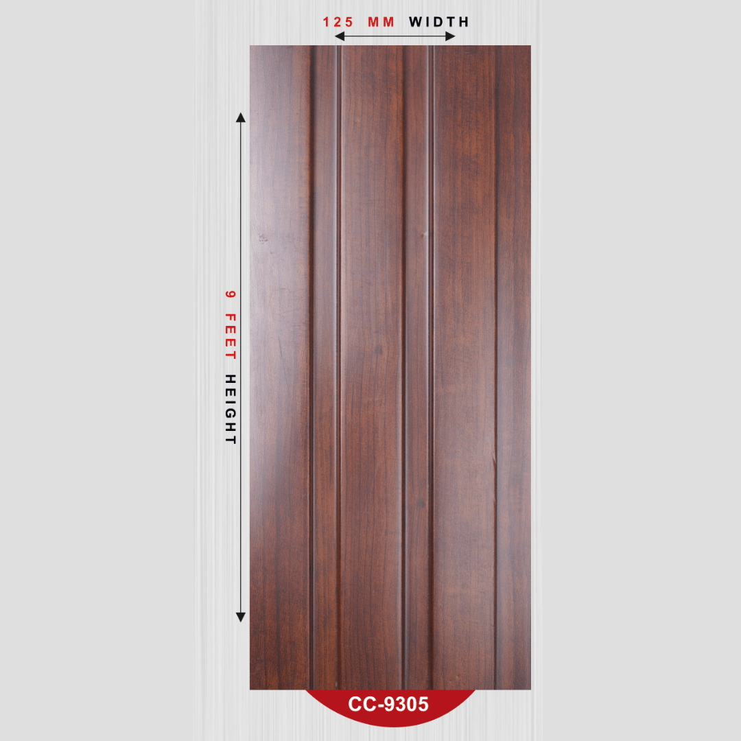 CC - 9305 / CISCON LOUVERS / PVC LOUVERS / 9 FT x 5 INCH x 12MM