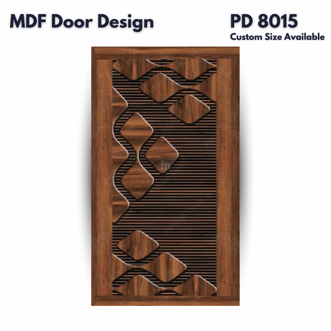 PD- 8015 - HDHMR MDF PANEL -  ( CUSTOM SIZE ) - MDF DOOR DESIGN