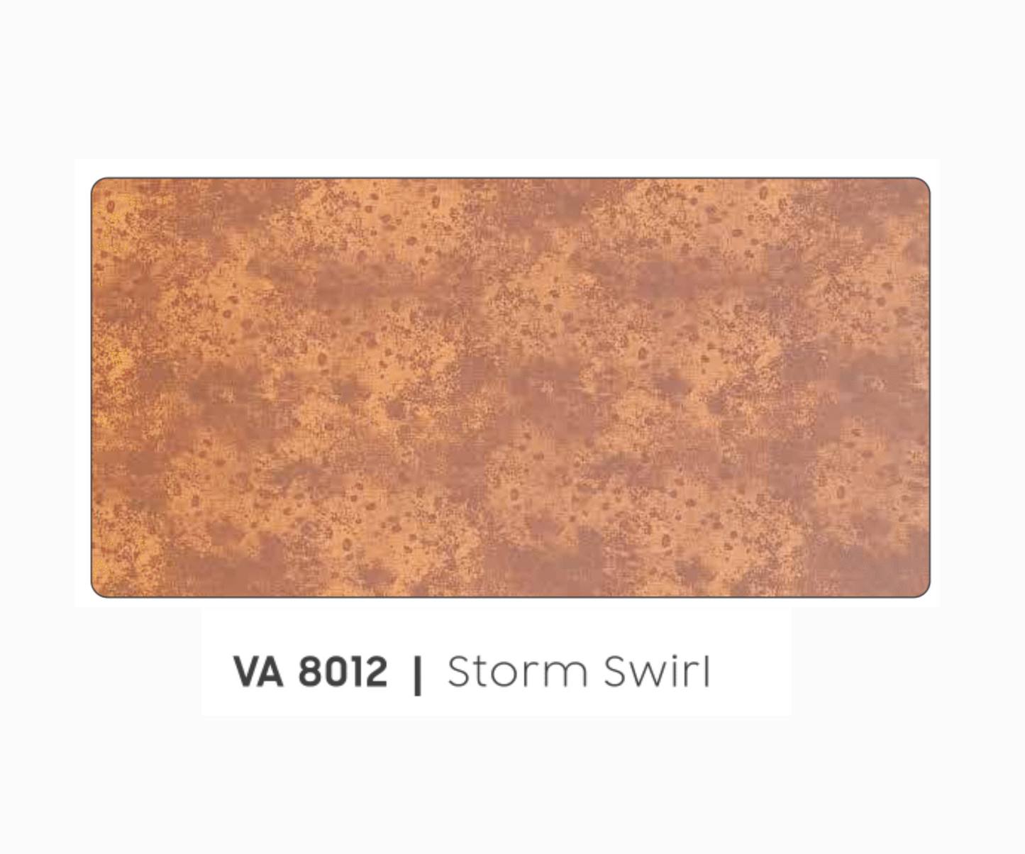 VA - 8012 - STORM SWIRL - METAL ABSTRACT - 8FT X 4FT / 10FT X 4FT / 12FT X 4FT - 3MM- VIVA - ACP