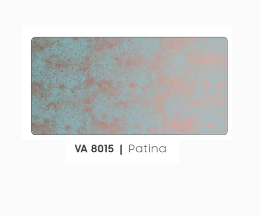 VA - 8015 - PATINA - METAL ABSTRACT - 8FT X 4FT / 10FT X 4FT / 12FT X 4FT - 3MM- VIVA - ACP