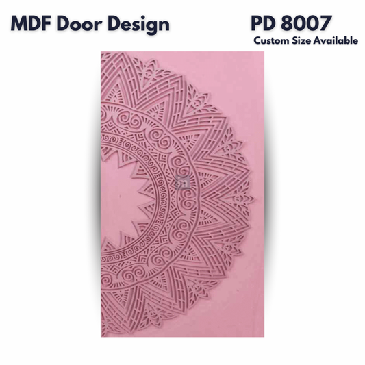 PD- 8007- HDHMR MDF PANEL -  ( CUSTOM SIZE ) - MDF DOOR DESIGN