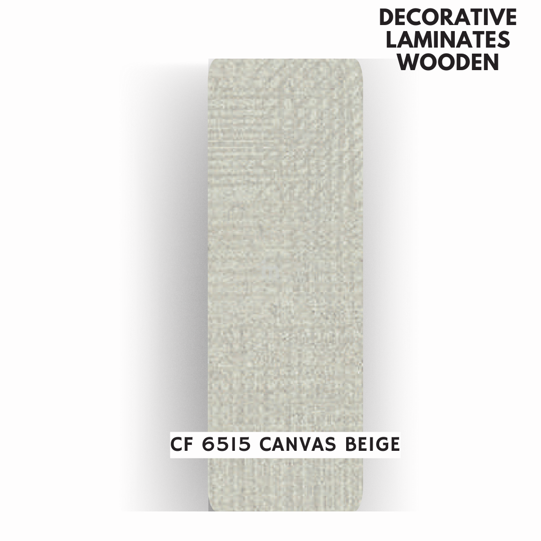 CF - 6515 CANVAS BEIGE / NATURAL STONE / DECORATIVE LAMINATE / THINK LUXURY  - 1MM - 8FT x 4FT