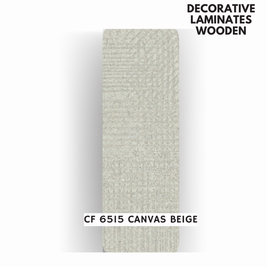 CF - 6515 CANVAS BEIGE / NATURAL STONE / DECORATIVE LAMINATE / THINK LUXURY  - 1MM - 8FT x 4FT