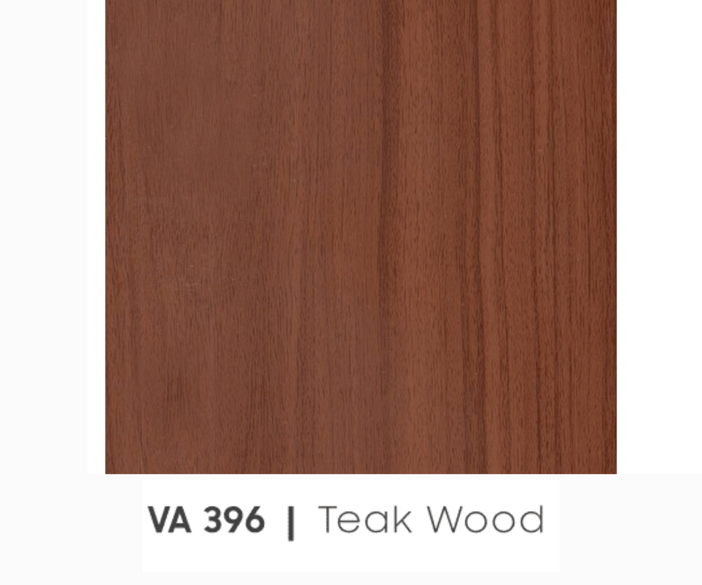 VA - 396 - TEAK WOOD - WOODEN- 8FT X 4FT / 10FT X 4FT / 12FT X 4FT - 3MM- VIVA - ACP