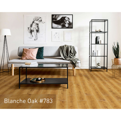 783 - BLANCHE OAK - AC4 1218MM X 198MM X 8MM - MAJESTIC - LAMINATE WOODEN  FLOORING