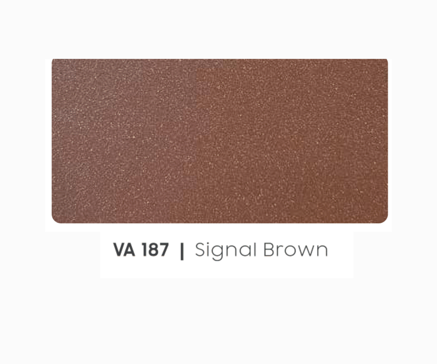 VA - 187 - SIGNAL BROWN - DESERT SERIES - 8FT X 4FT / 10FT X 4FT / 12FT X 4FT - 3MM- VIVA - ACP