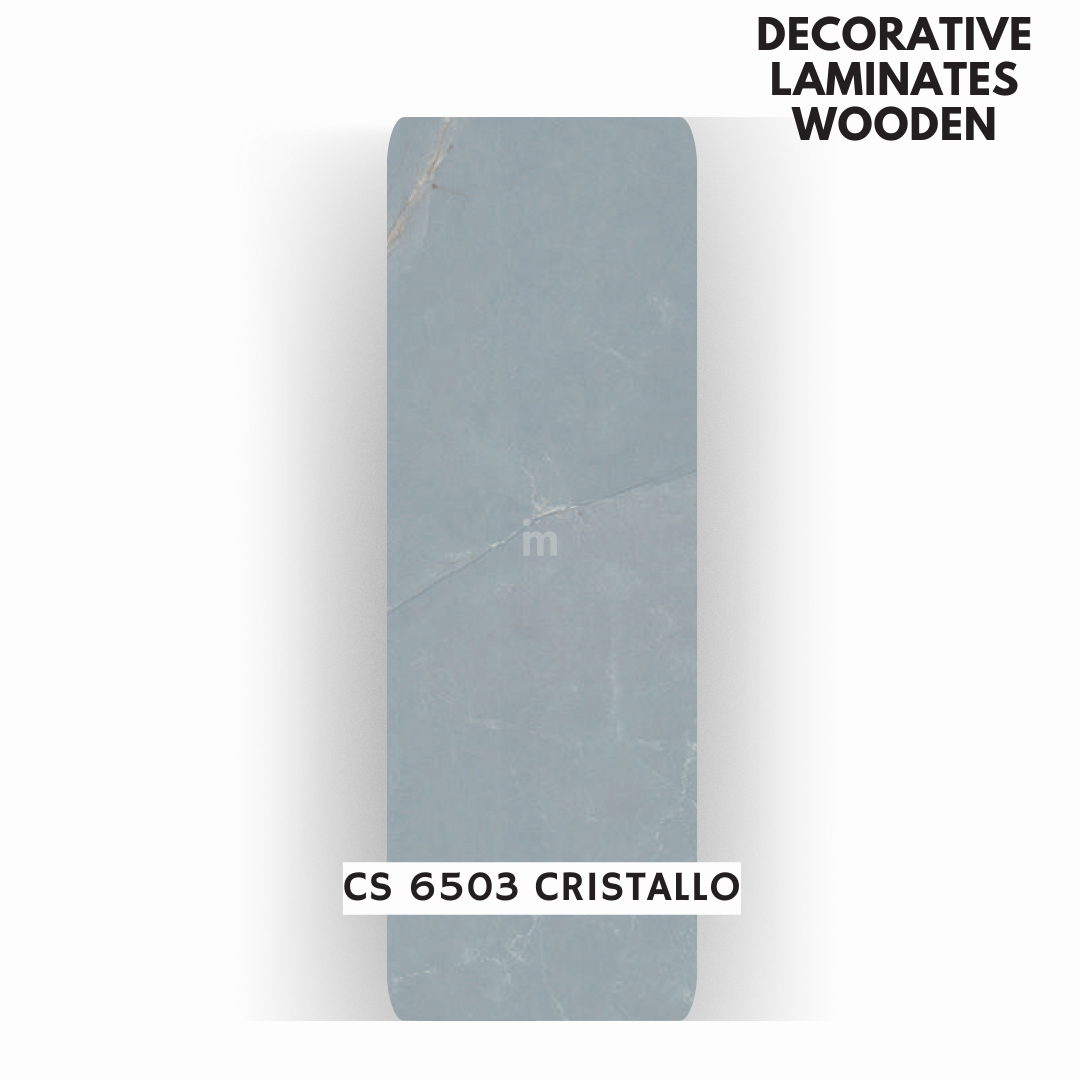 CS - 6503 CRISTALLO / CARBON STONE / DECORATIVE LAMINATE / THINK LUXURY  - 1MM - 8FT x 4FT