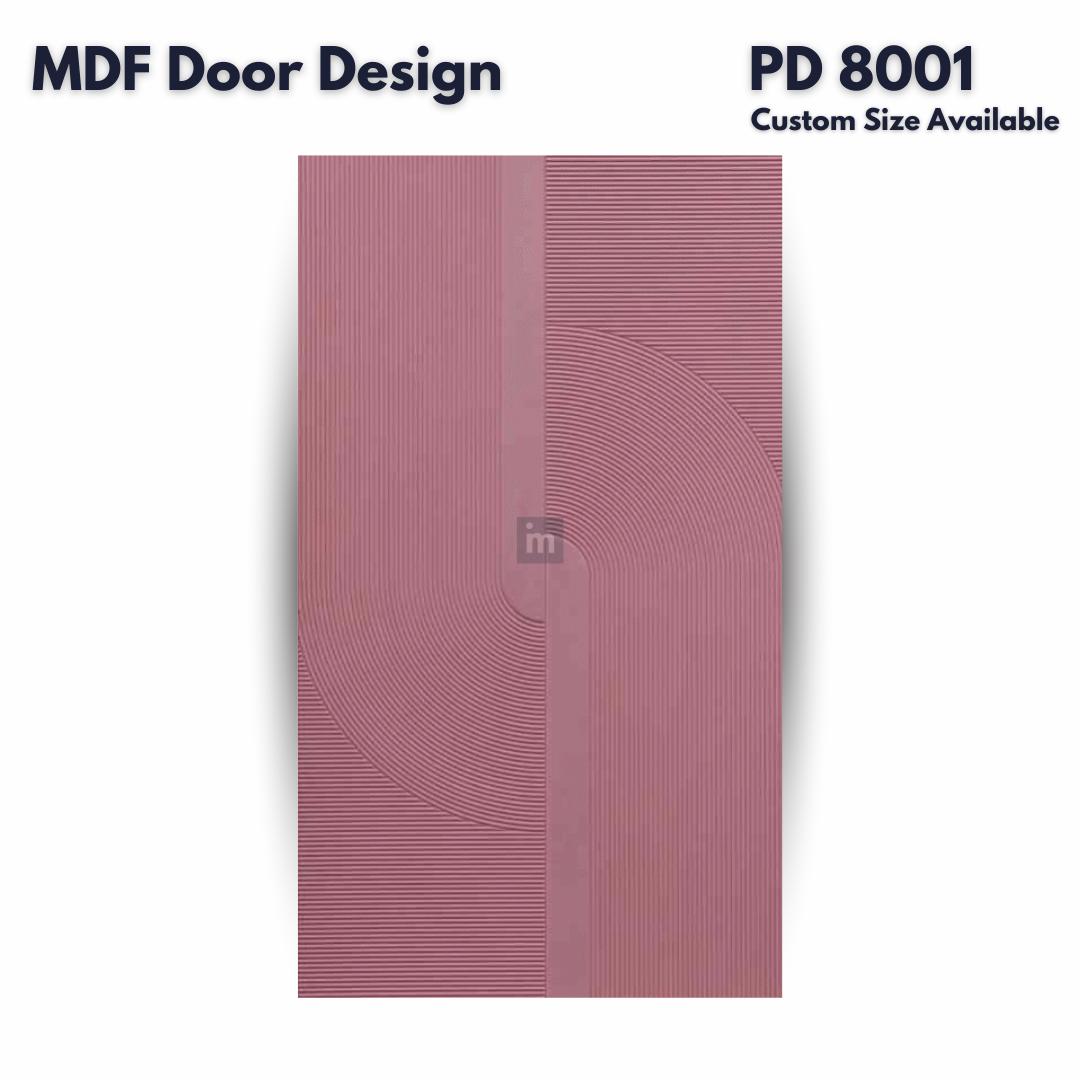 PD- 8001 - HDHMR MDF PANEL -  ( CUSTOM SIZE ) - MDF DOOR DESIGN