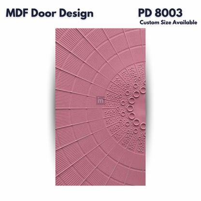 PD- 8003 - HDHMR MDF PANEL -  ( CUSTOM SIZE ) - MDF DOOR DESIGN