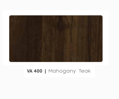 VA - 400 - MAHOGANY TEAK - WOODEN- 8FT X 4FT / 10FT X 4FT / 12FT X 4FT - 3MM- VIVA - ACP