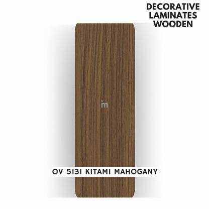 OV 5131 KITAMI MAHOGANY  / OAK (V)   / DECORATIVE LAMINATE / THINK LUXURY  - 1MM - 8FT x 4FT