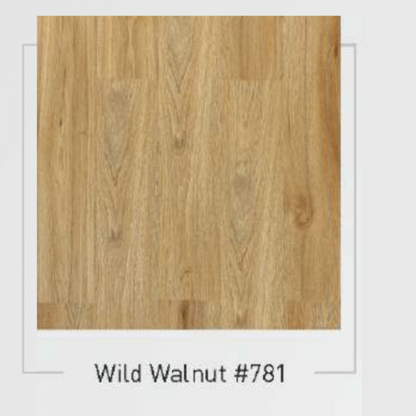 781 - WILD WALNUT - AC4 1218MM X 198MM X 8MM - MAJESTIC - LAMINATE WOODEN  FLOORING