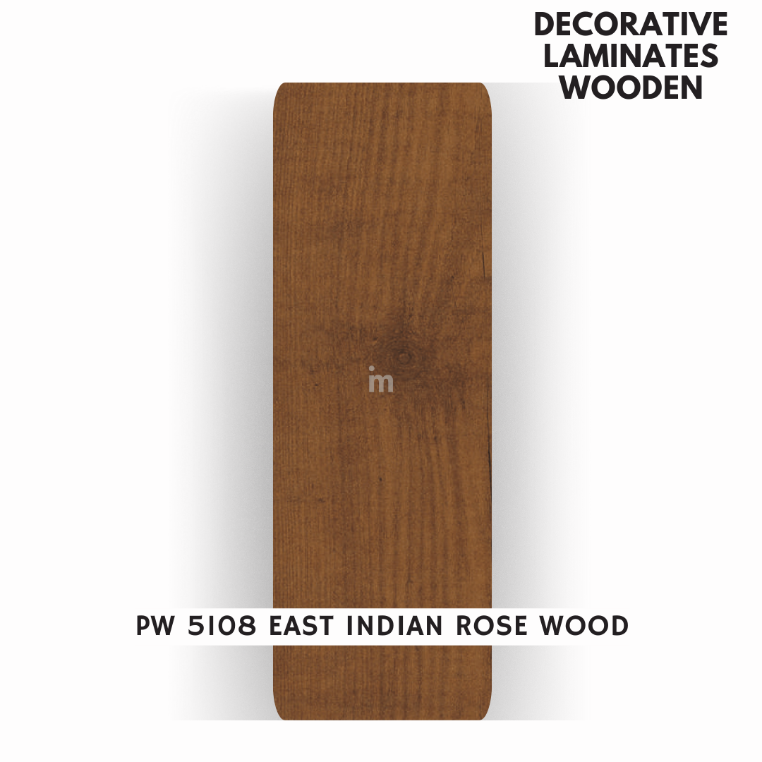 PW 5108 EAST INDIAN ROSE  WOOD  / PROPER WOOD   / DECORATIVE LAMINATE / THINK LUXURY  - 1MM - 8FT x 4FT