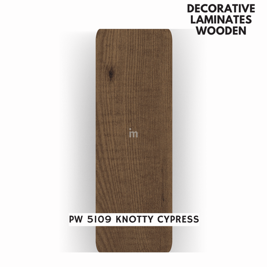 PW 5109 KNOTTY CYPRESS  / PROPER WOOD   / DECORATIVE LAMINATE / THINK LUXURY  - 1MM - 8FT x 4FT