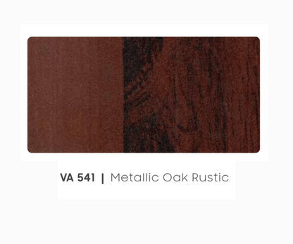 VA - 541 - METALLIC OAK RUSTIC - NATURAL RUSTIC - 8FT X 4FT / 10FT X 4FT / 12FT X 4FT - 3MM- VIVA - ACP