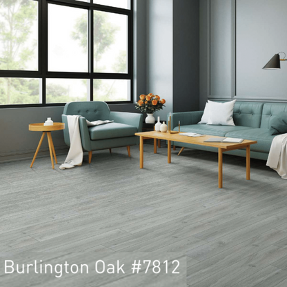 7812 - BURLINGTON OAK - AC4 1218MM X 198MM X 8MM - MAJESTIC - LAMINATE WOODEN  FLOORING