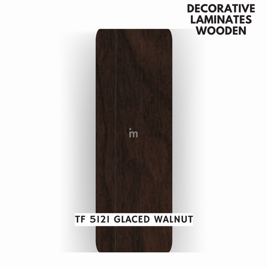 TF 5121 GLACED WALNUT  / TOUCH FEEL   / DECORATIVE LAMINATE / THINK LUXURY  - 1MM - 8FT x 4FT