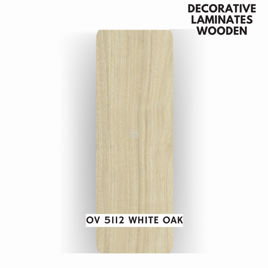 OV 5112 WHITE OAK  / OAK (V)   / DECORATIVE LAMINATE / THINK LUXURY  - 1MM - 8FT x 4FT