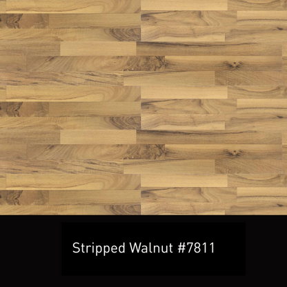 7811 - STRIPPED WALNUT - AC4 1218MM X 198MM X 8MM - MAJESTIC - LAMINATE WOODEN  FLOORING