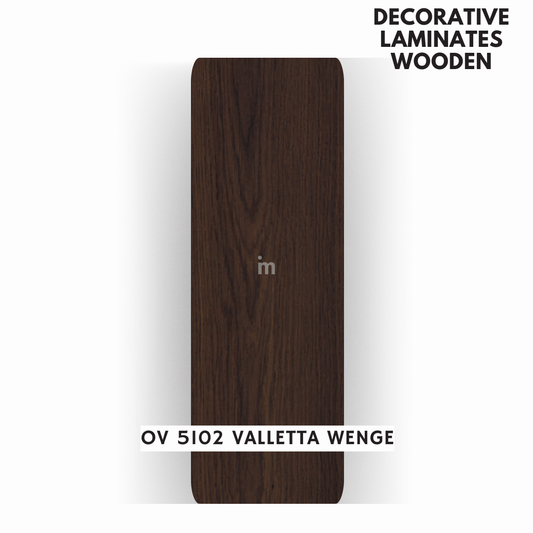 OV 5102 VALLETTA WENGE  / OAK (V)   / DECORATIVE LAMINATE / THINK LUXURY  - 1MM - 8FT x 4FT