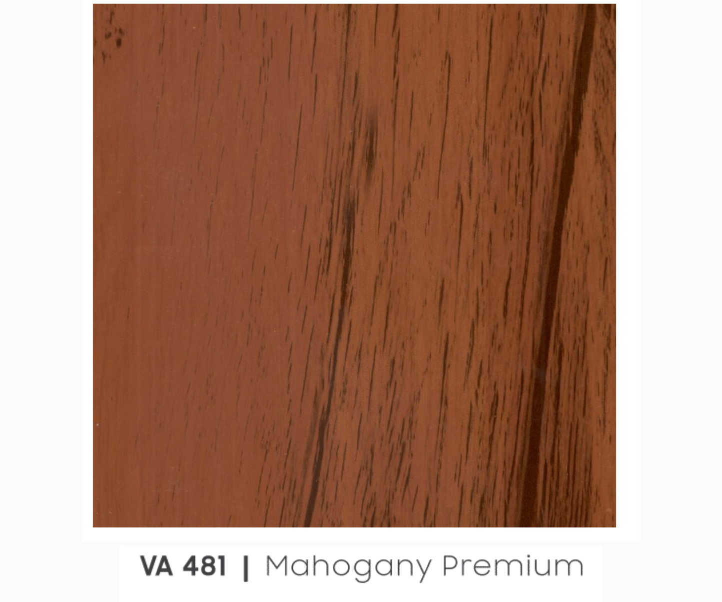 VA - 481 - MAHOGANY PREMIUM - PREMIUM WOODEN- 8FT X 4FT / 10FT X 4FT / 12FT X 4FT - 3MM- VIVA - ACP