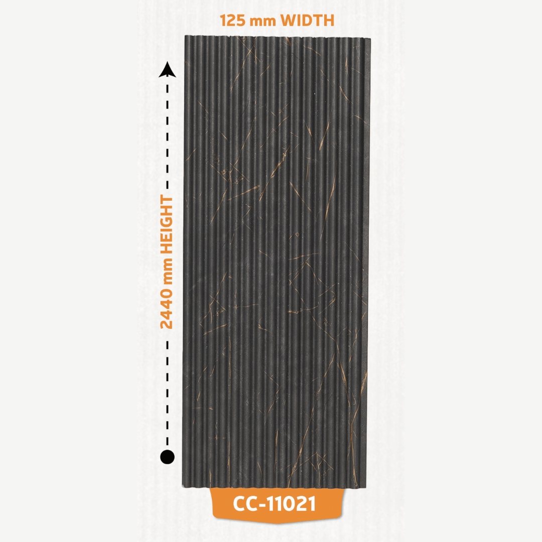 CC - 11021 / CISCON LOUVERS / FLUTED LOUVERS / 8 FT x 5 INCH x 12MM