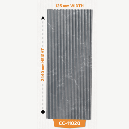 CC - 11020 / CISCON LOUVERS / FLUTED LOUVERS / 8 FT x 5 INCH x 12MM