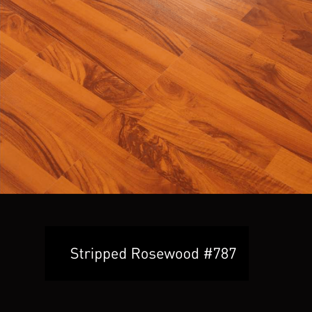 787 - STRIPPED ROSEWOOD - AC4 1218MM X 198MM X 8MM - MAJESTIC - LAMINATE WOODEN  FLOORING