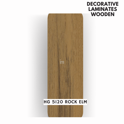 HG- 5120 ROCK ELM  / HIGH GLOSS   / DECORATIVE LAMINATE / THINK LUXURY  - 1MM - 8FT x 4FT