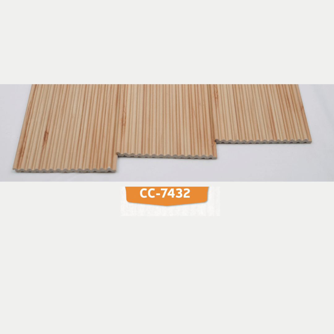 CC - 7432 / CISCON LOUVERS / FLUTED LOUVERS / 8 FT x 4.6 INCH x 12MM