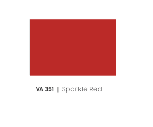 VA - 351 - SPARKLE RED - SPARKLE  - 8FT X 4FT / 10FT X 4FT / 12FT X 4FT - 3MM- VIVA - ACP