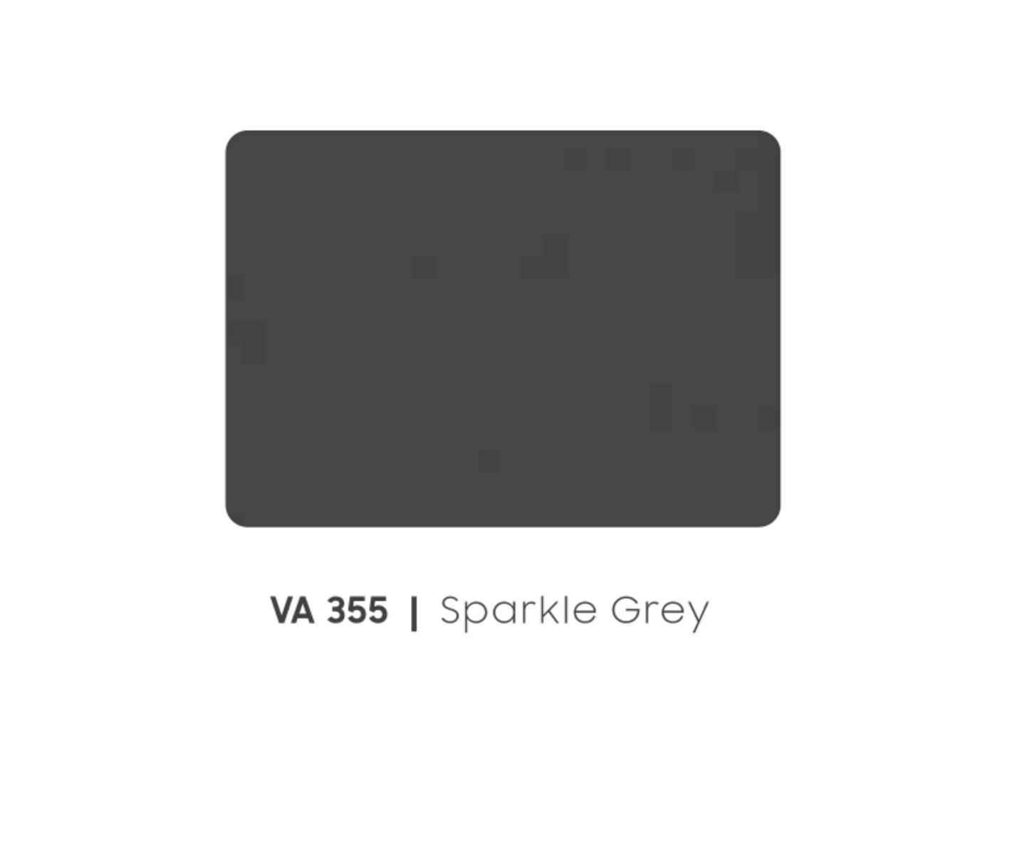 VA - 355 - SPARKLE GREY - SPARKLE  - 8FT X 4FT / 10FT X 4FT / 12FT X 4FT - 3MM- VIVA - ACP