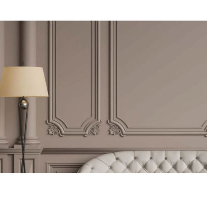 FW 102- 30MM WIDTH - CAPPUCCINO- FLOURISH INTERIOR MOULDING