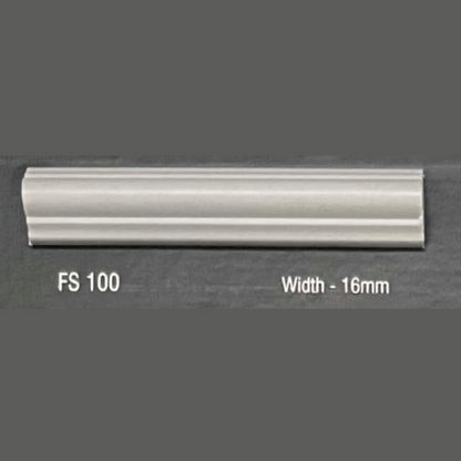 FW 100- 16MM WIDTH - SLATE GREY- FLOURISH INTERIOR MOULDING