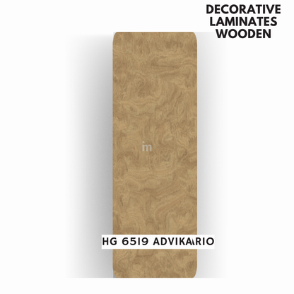 HG- 6519 ADVIKA   / HIGH GLOSS   / DECORATIVE LAMINATE / THINK LUXURY  - 1MM - 8FT x 4FT